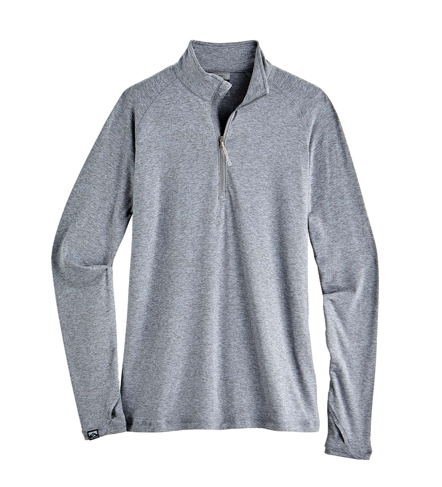 Storm Creek® Women's Recycled Pacesetter Quarter Zip light gray