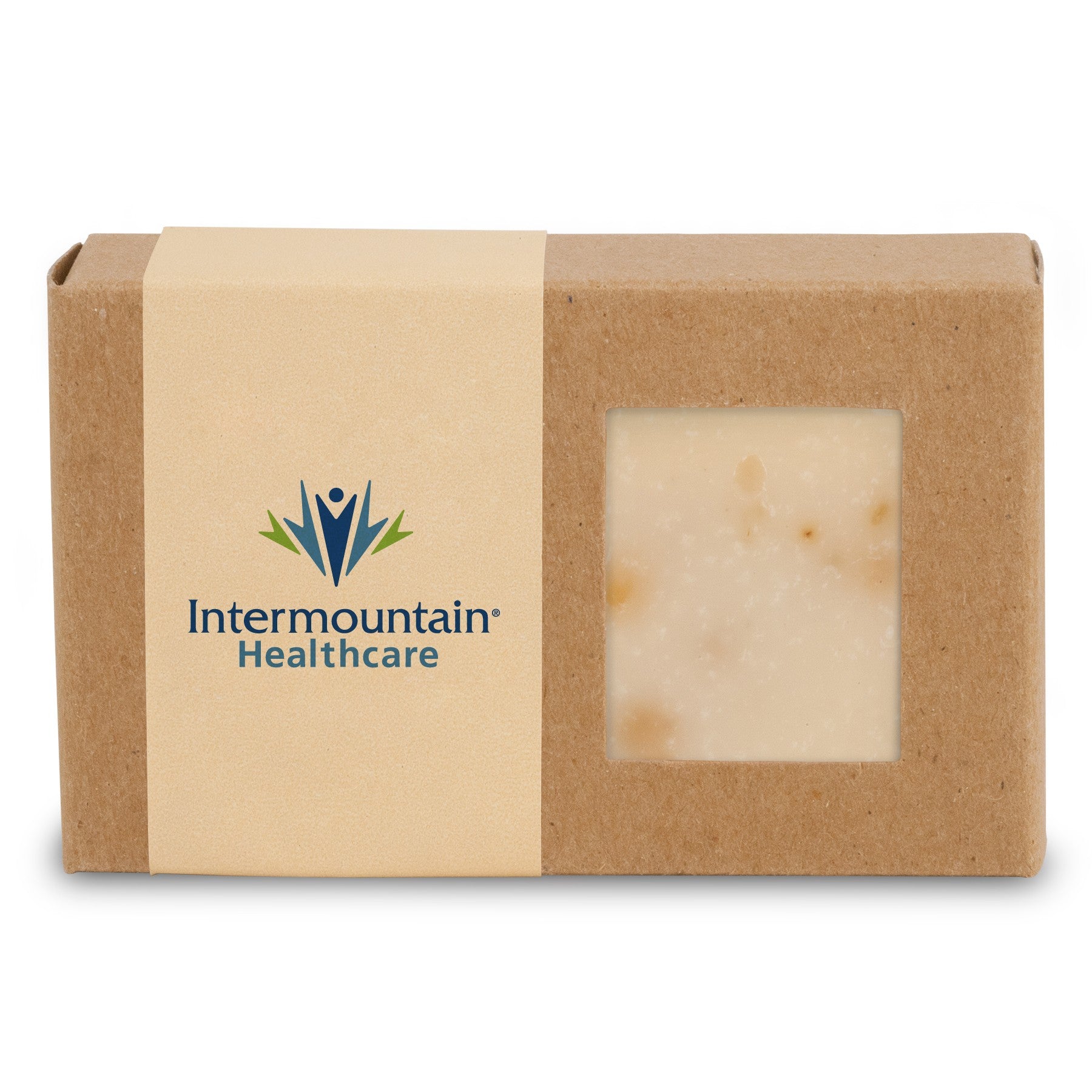 Customizable Luxurious Herbal Soaps in Eco-Box in peppermint.