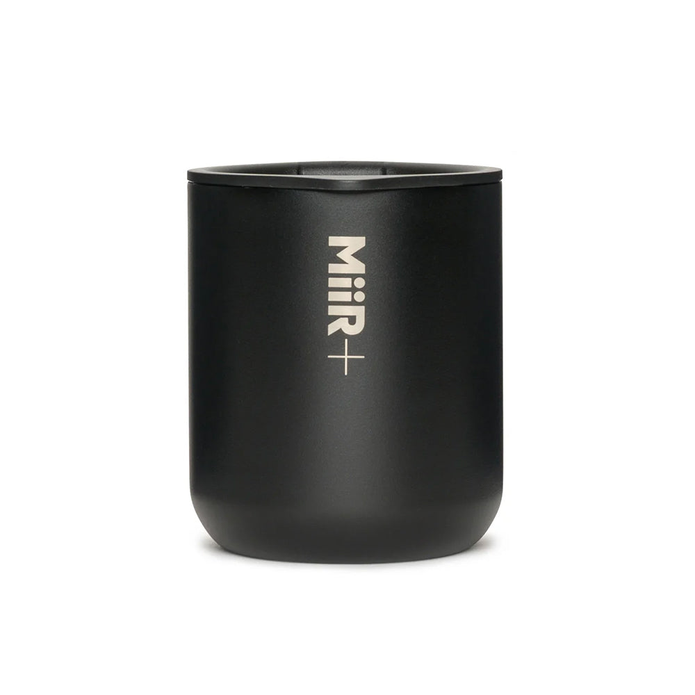 Customizable Miir® Climate+ 12 oz Tumbler in black.