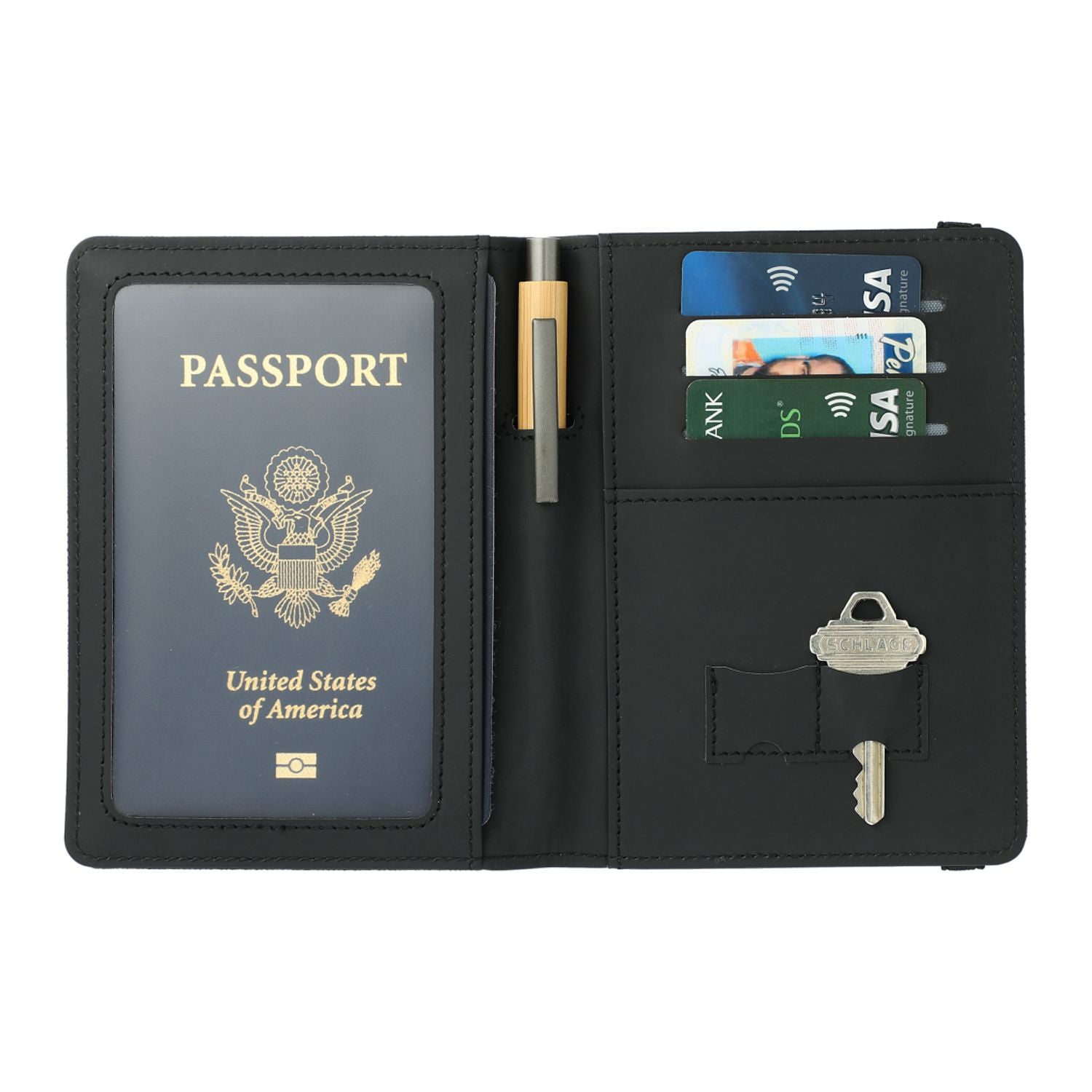 Deluxe Recycled Passport Wallet