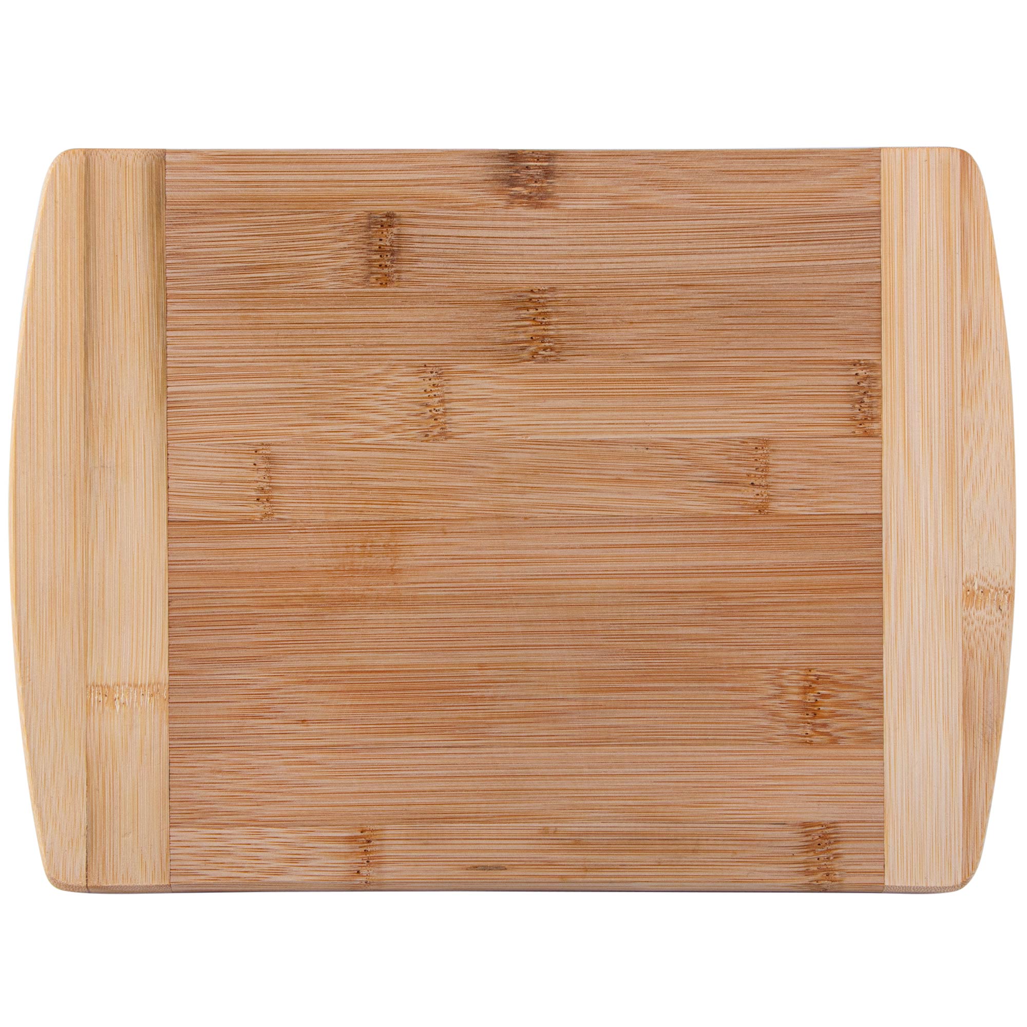 Two-Tone Deluxe Bamboo Cutting Board