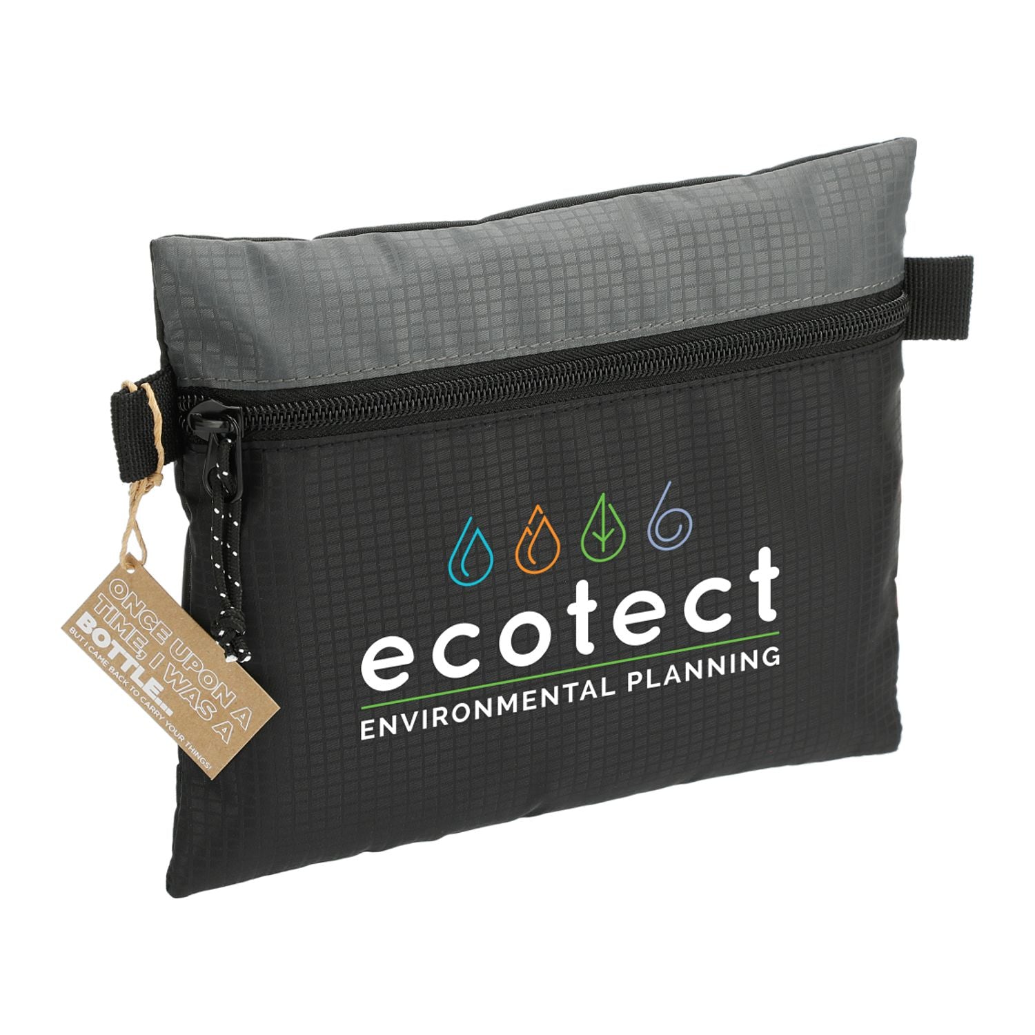 Trailhead Recycled Zip Pouch- Custom Branded