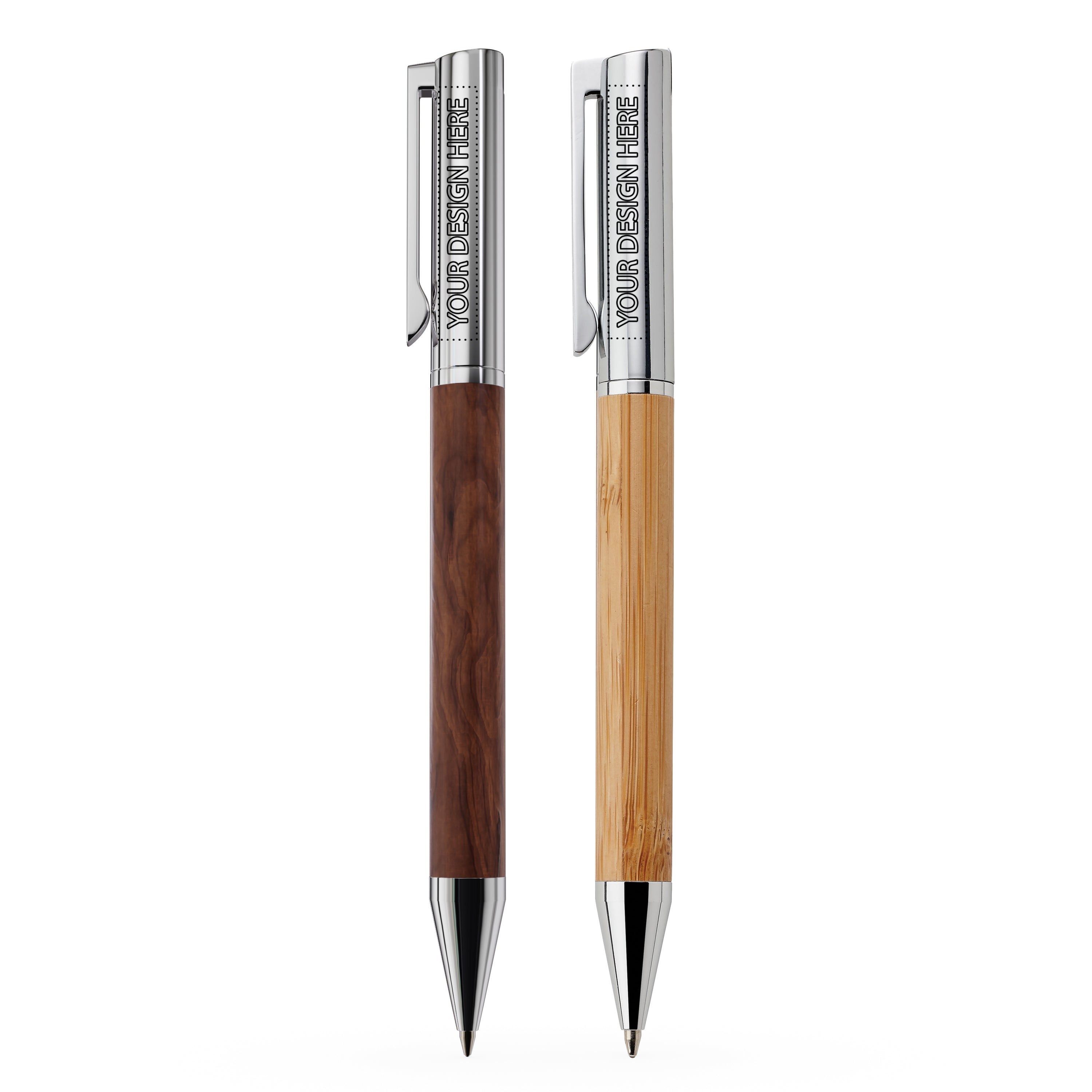 Customized Belmond bamboo ballpoint pen.