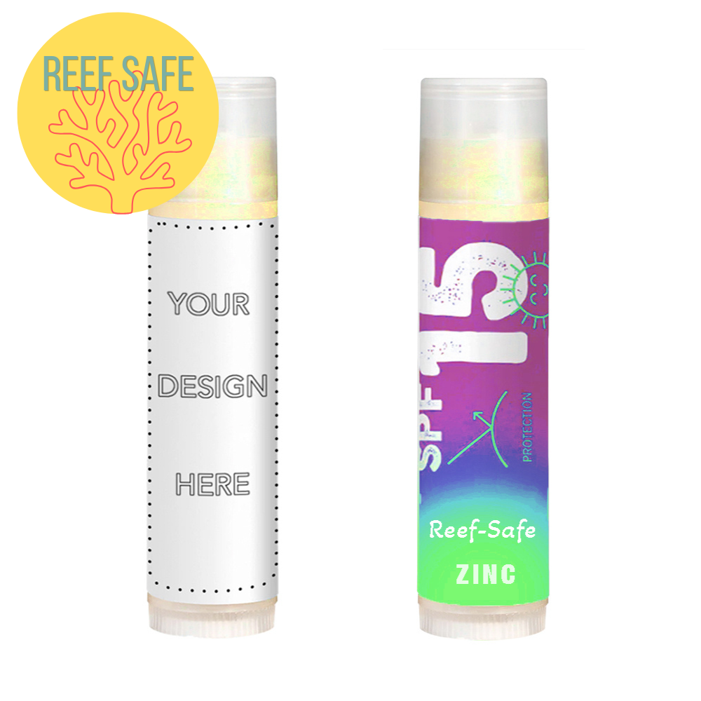 SPF-15 Zinc Reef-Safe Lip Balm with Organic Ingredients
