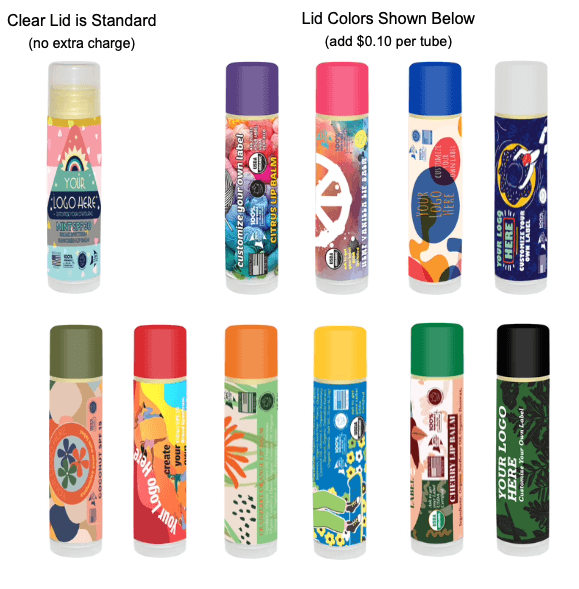 Customize Novelty Lip Balms