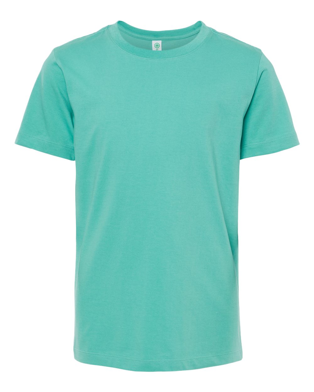 Softshirts® Youth Organic Cotton T-shirt in seafoam