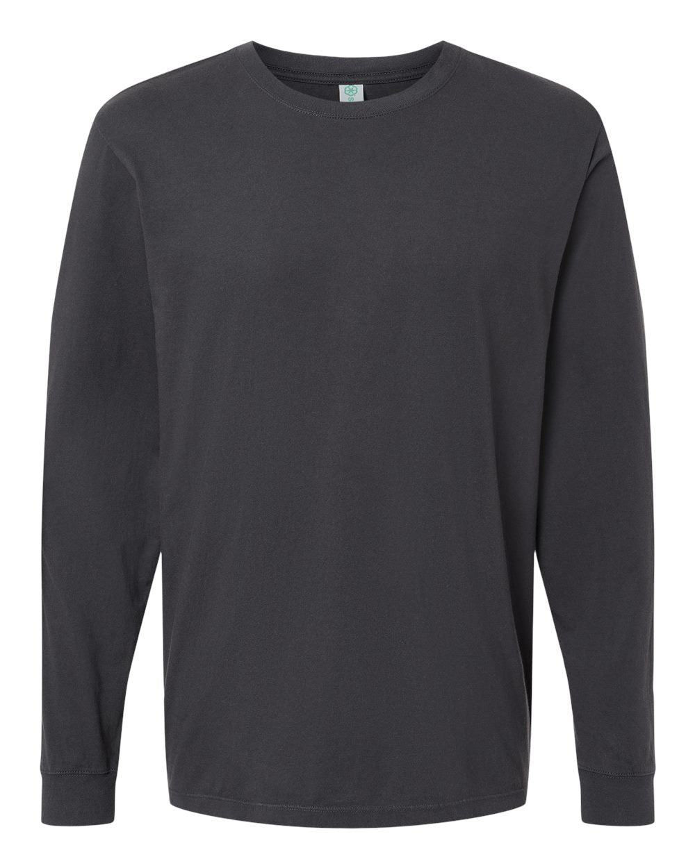 Softshirts® Unisex Organic Cotton Long-Sleeve Shirt in black