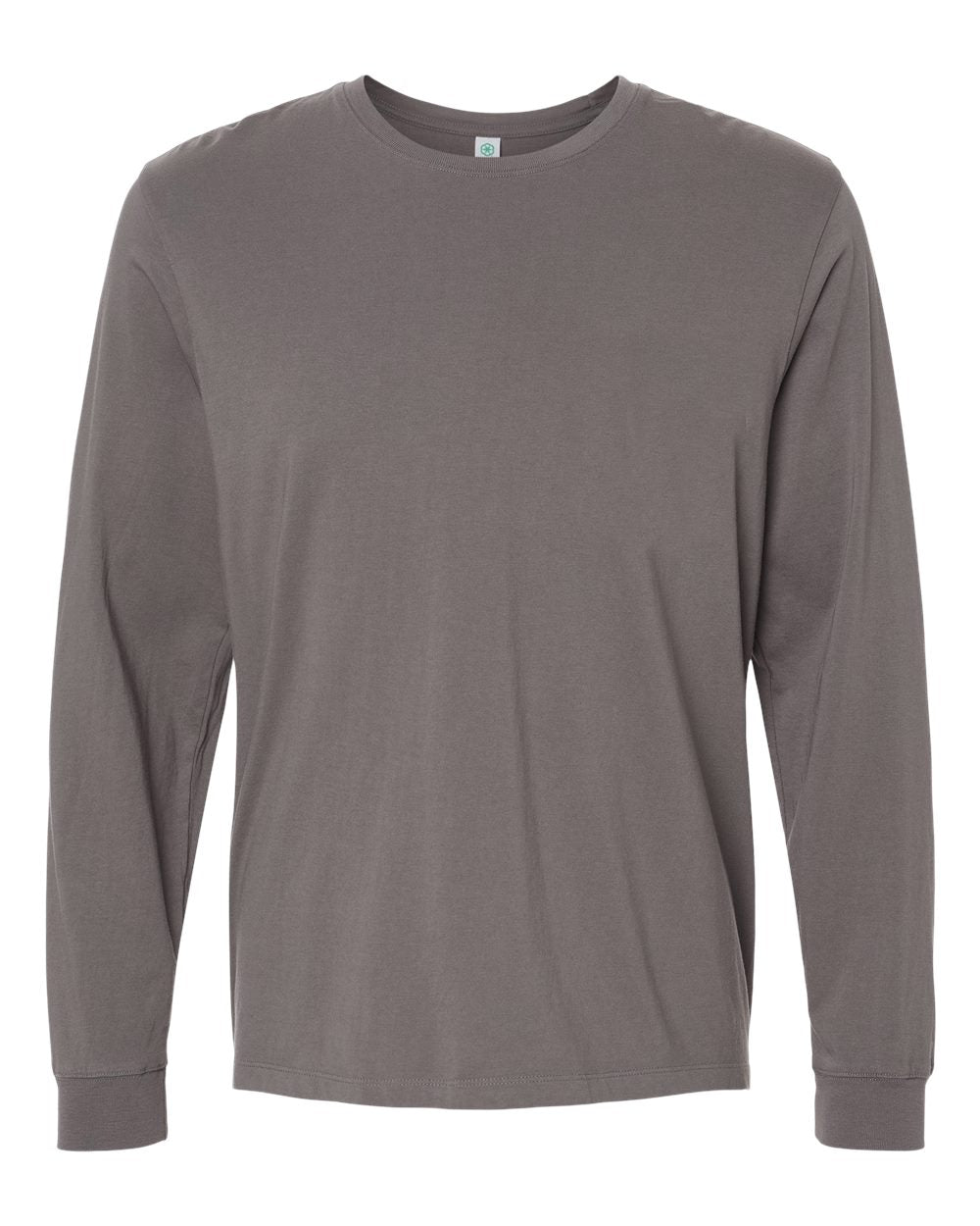 Softshirts® Unisex Organic Cotton Long-Sleeve Shirt in gray