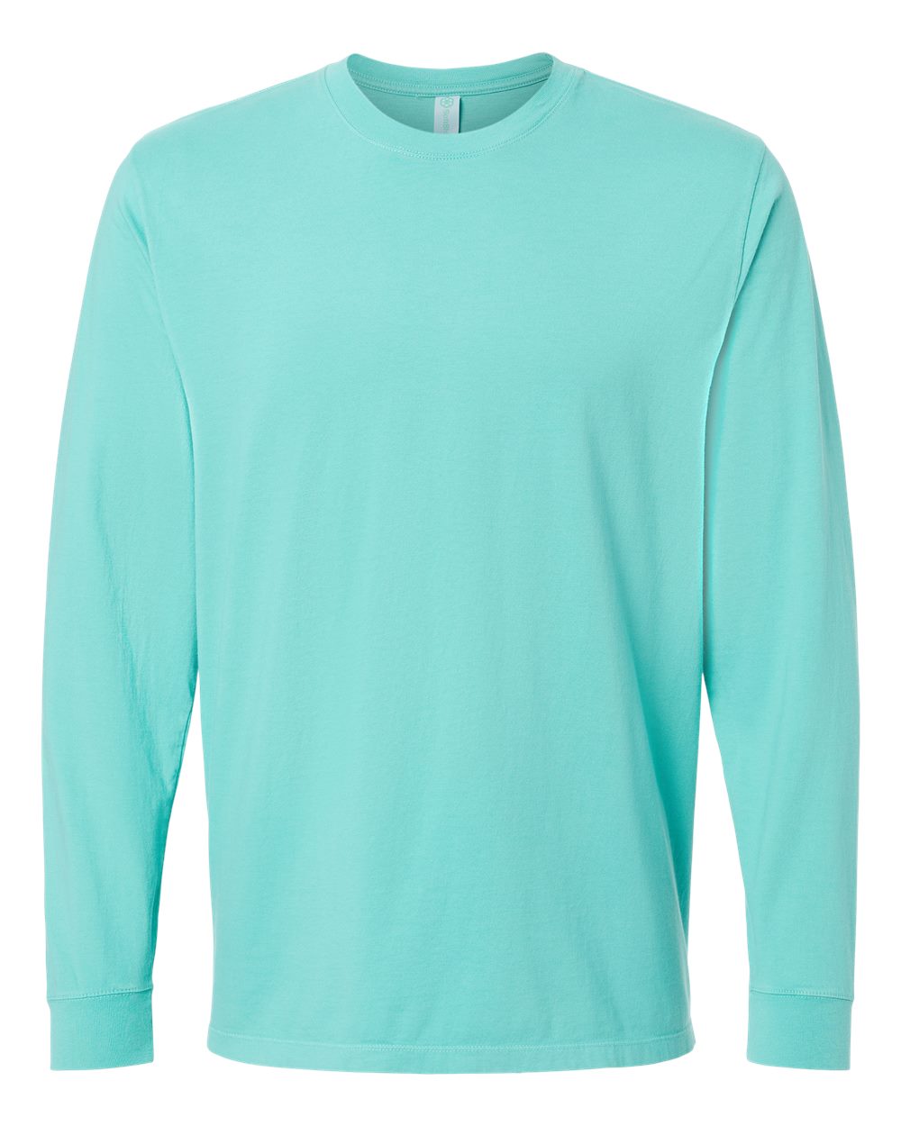 Softshirts® Unisex Organic Cotton Long-Sleeve Shirt in seafoam