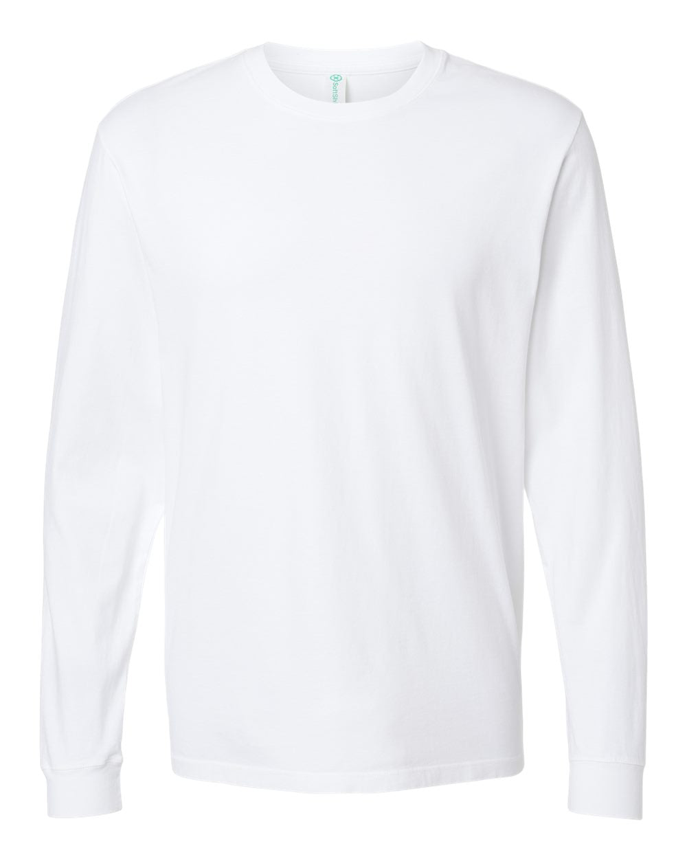 Softshirts® Unisex Organic Cotton Long-Sleeve Shirt in white