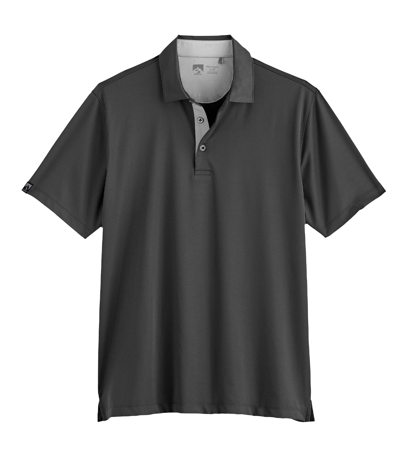 Storm Creek® Men's Recycled Visionary III Polo in gray.