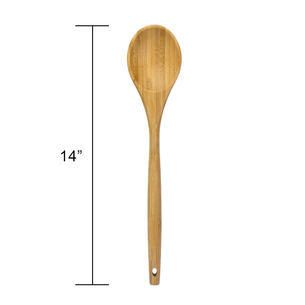 Bamboo Cooking Spoon 14"