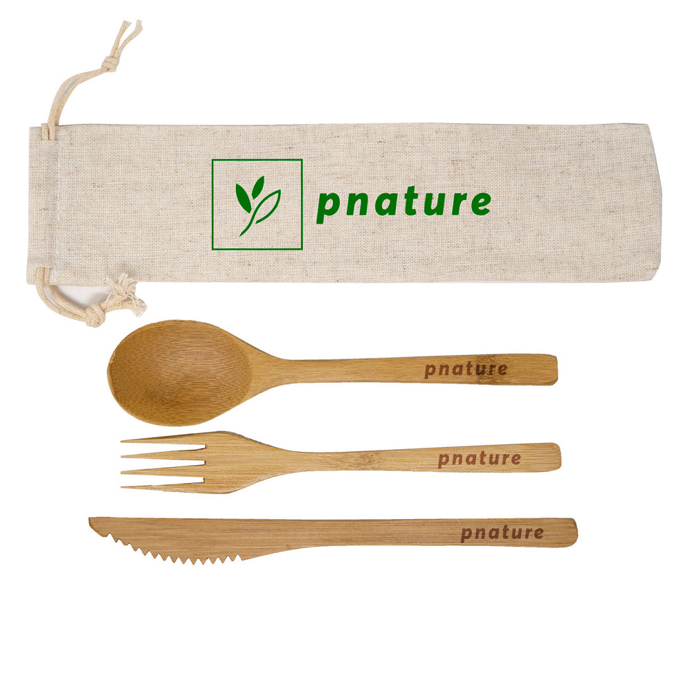 Reusable Eco-Friendly Bamboo Utensil Set