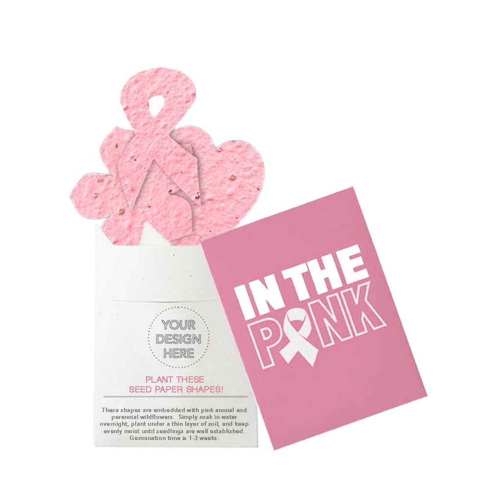 Pocket Garden Cardstock - Breast Cancer Awareness
