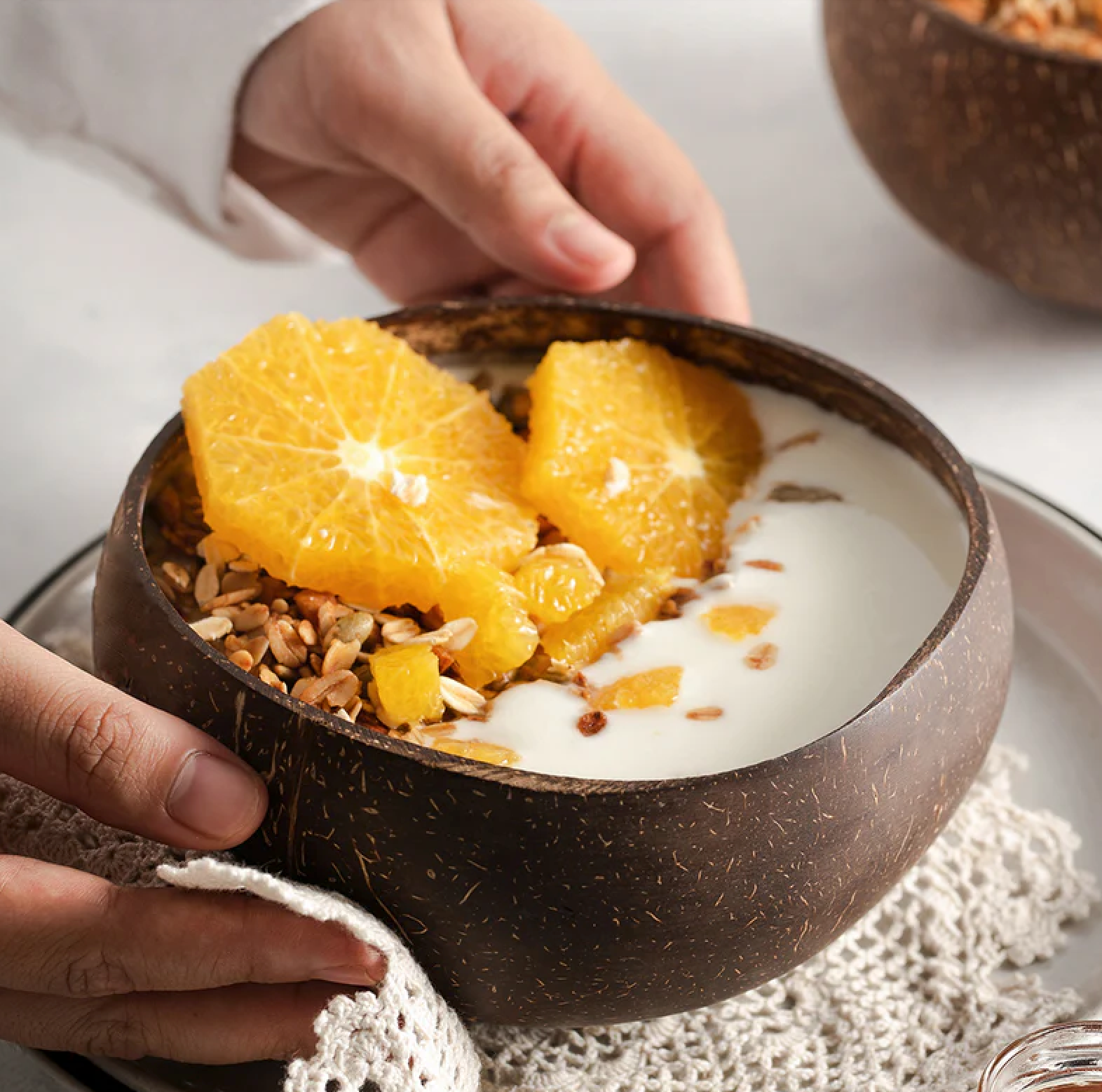 Classic Coconut Bowl & Spoon