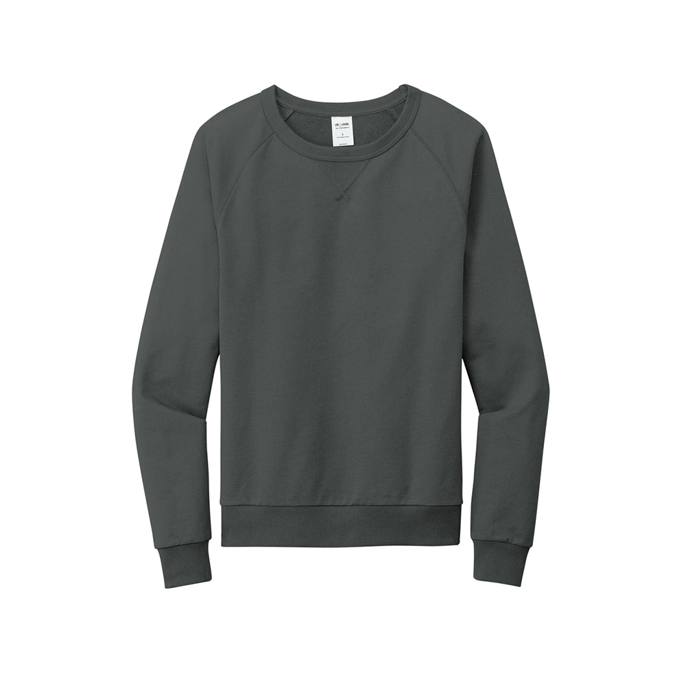 Allmade® Unisex Organic French Terry Crewneck Sweatshirt in gray.