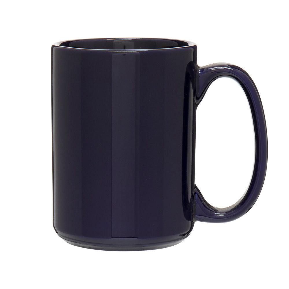 15 oz Stoneware Grande Mug in blue.