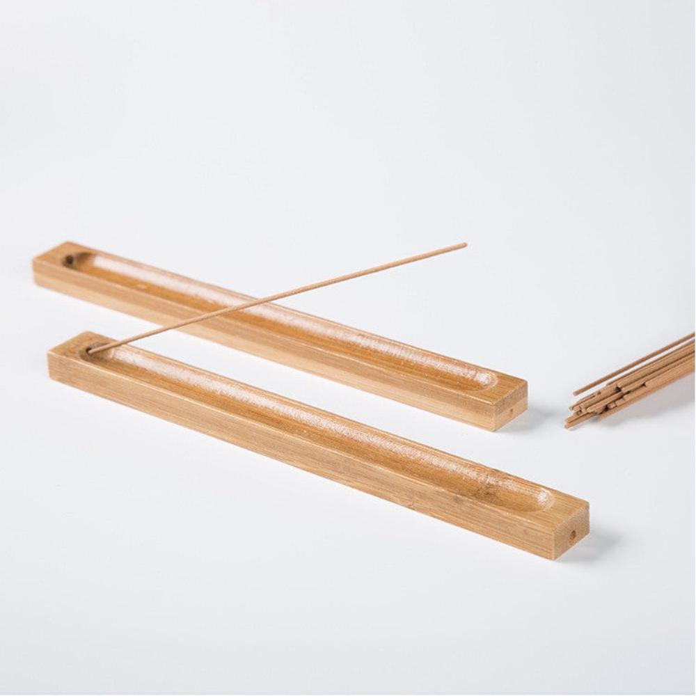 Customizable natural Bamboo Incense Stick Holder.