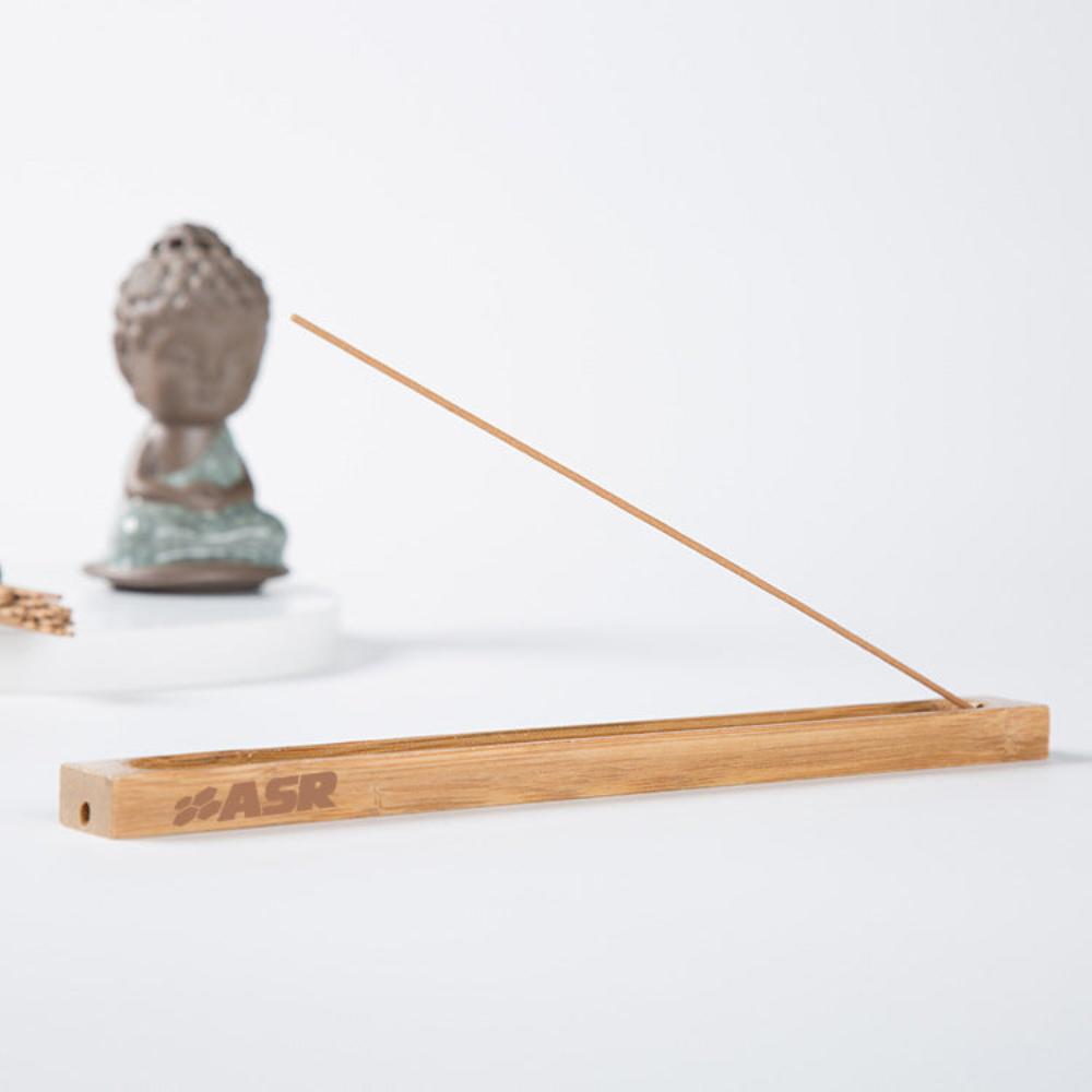 Customizable natural Bamboo Incense Stick Holder.