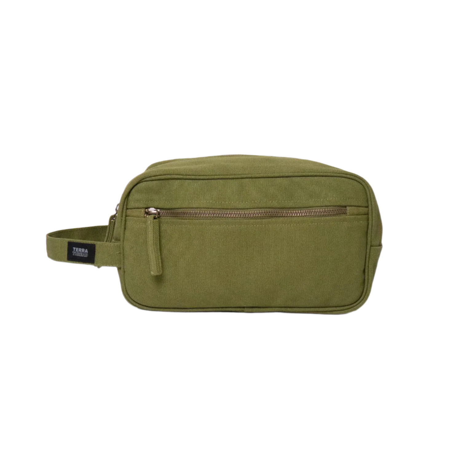 TERRA THREAD® - Canvas Toiletry Bag Sustainable GOTS & Fair Trade Certified