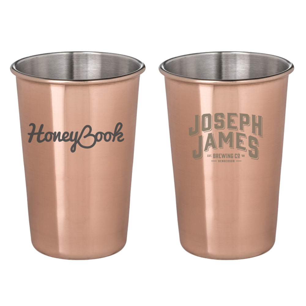 16 oz McGuire's Copper Plated Pint Cup