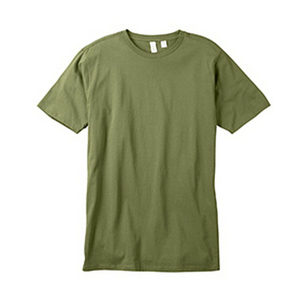 Customizable Econscious Organic Cotton Mens Short-Sleeve T-Shirt in green.