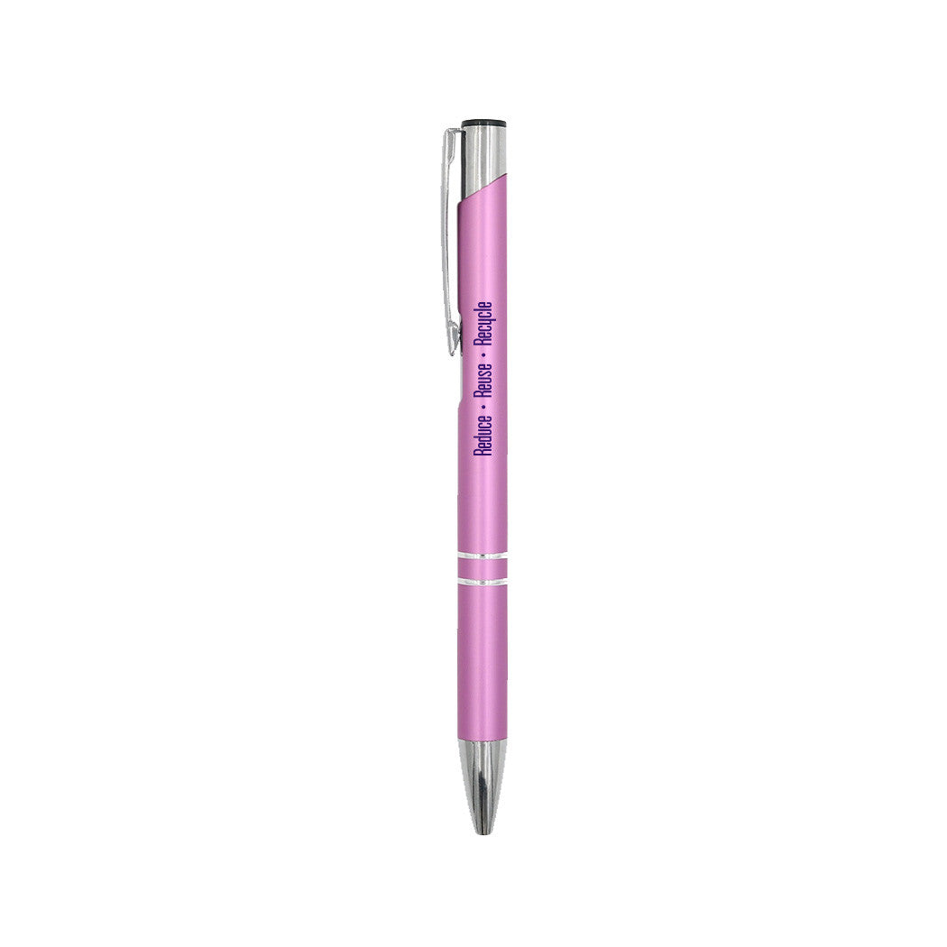 Customizable edge glisten click action pencil in pink.