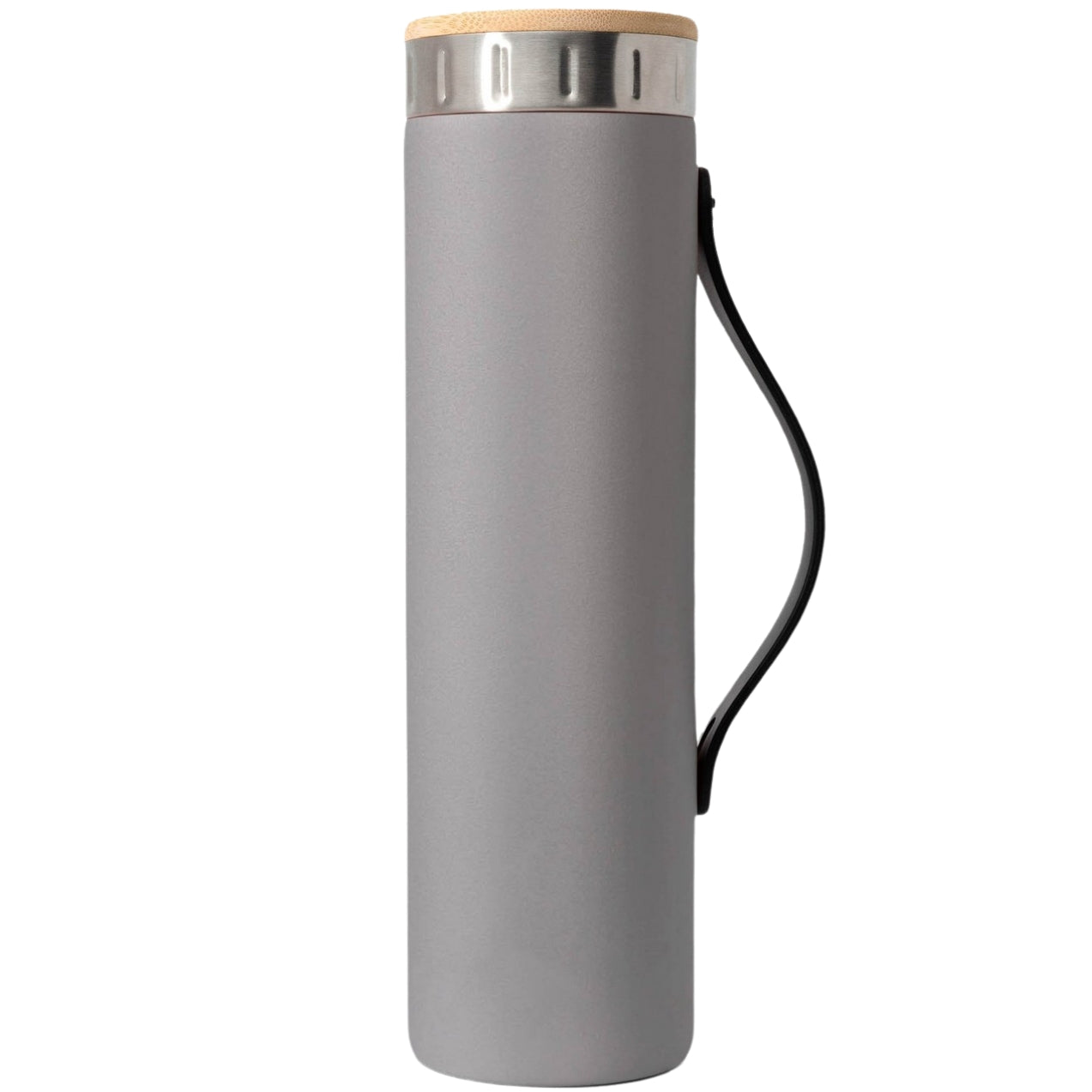 Customizable Elemental® 20 oz Stainless Steel Bottle with Strainer in graphite