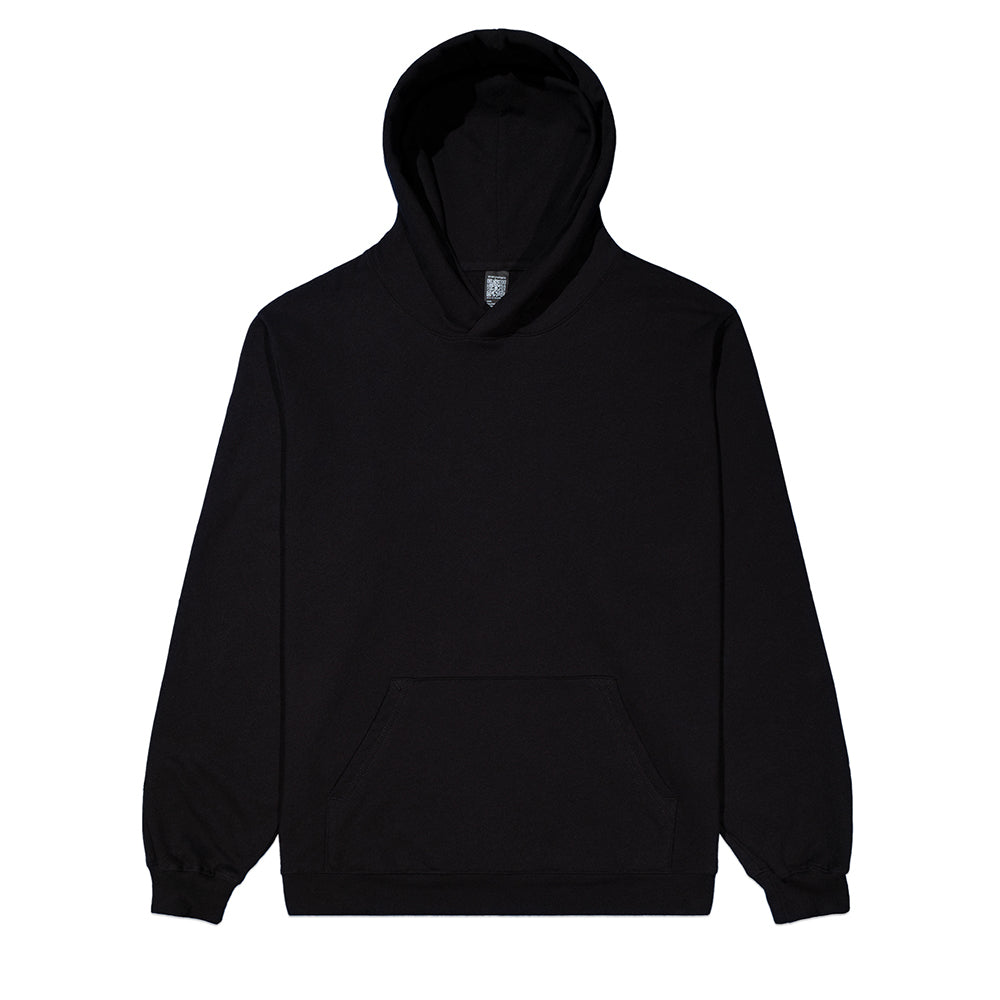 Customizable everywhere apparel sweatshirt recycled cotton mens in black.