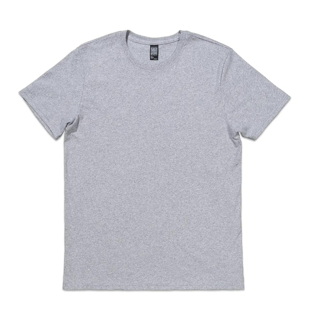 Customizable everywhere apparel recycled cotton shirt unisex grey.