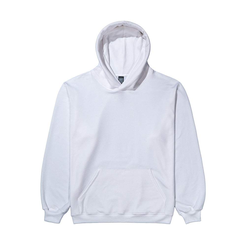 Customizable everywhere apparel sweatshirt recycled cotton mens in white.