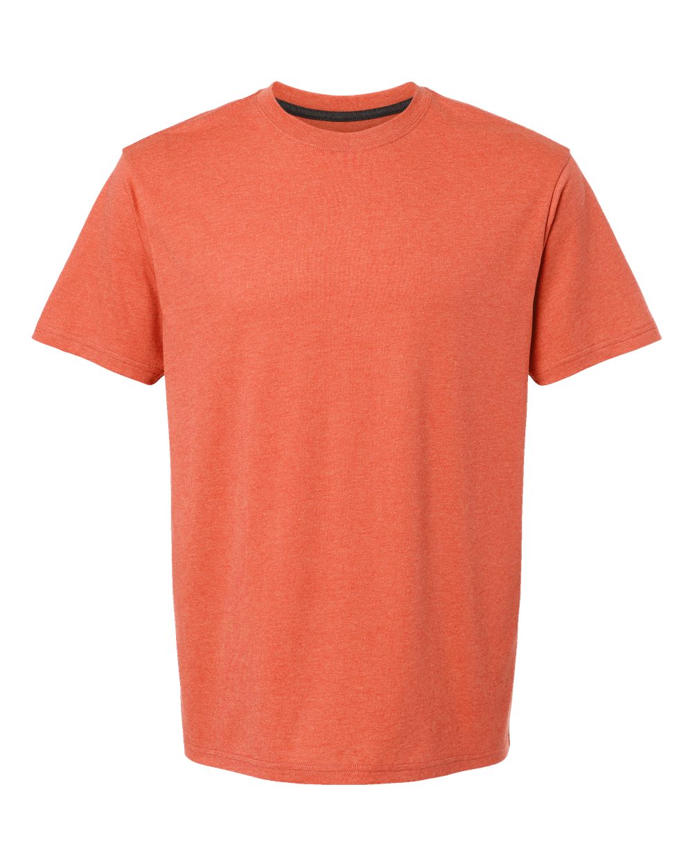 Customizable kastlfel recycledsoft t-shirt in orange