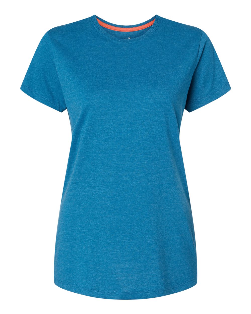 Customizable Kastlfel recycledsoft t-shirt women in blue