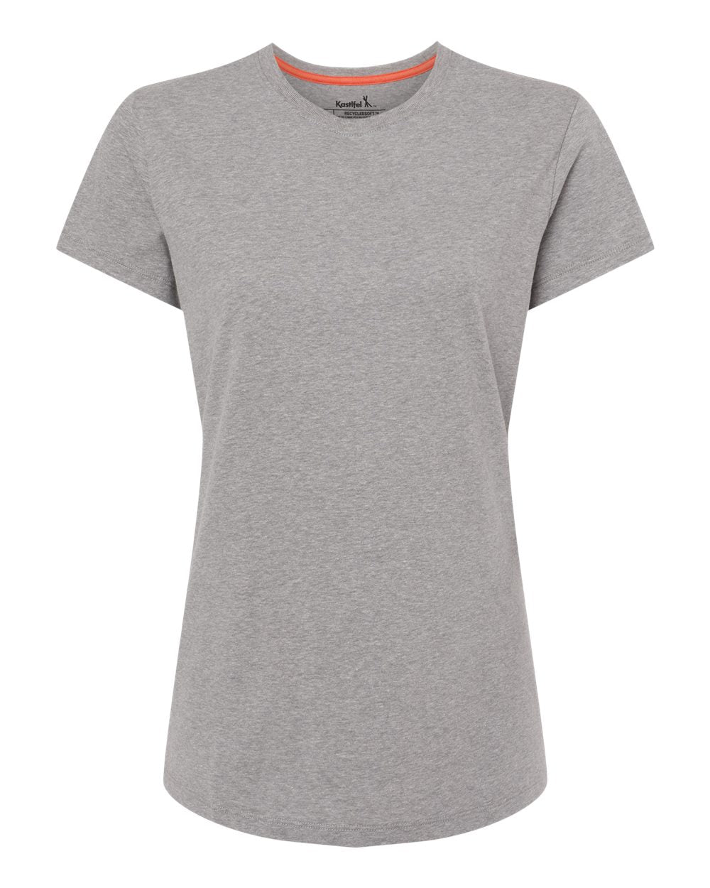 Customizable Kastlfel recycledsoft t-shirt women in style grey