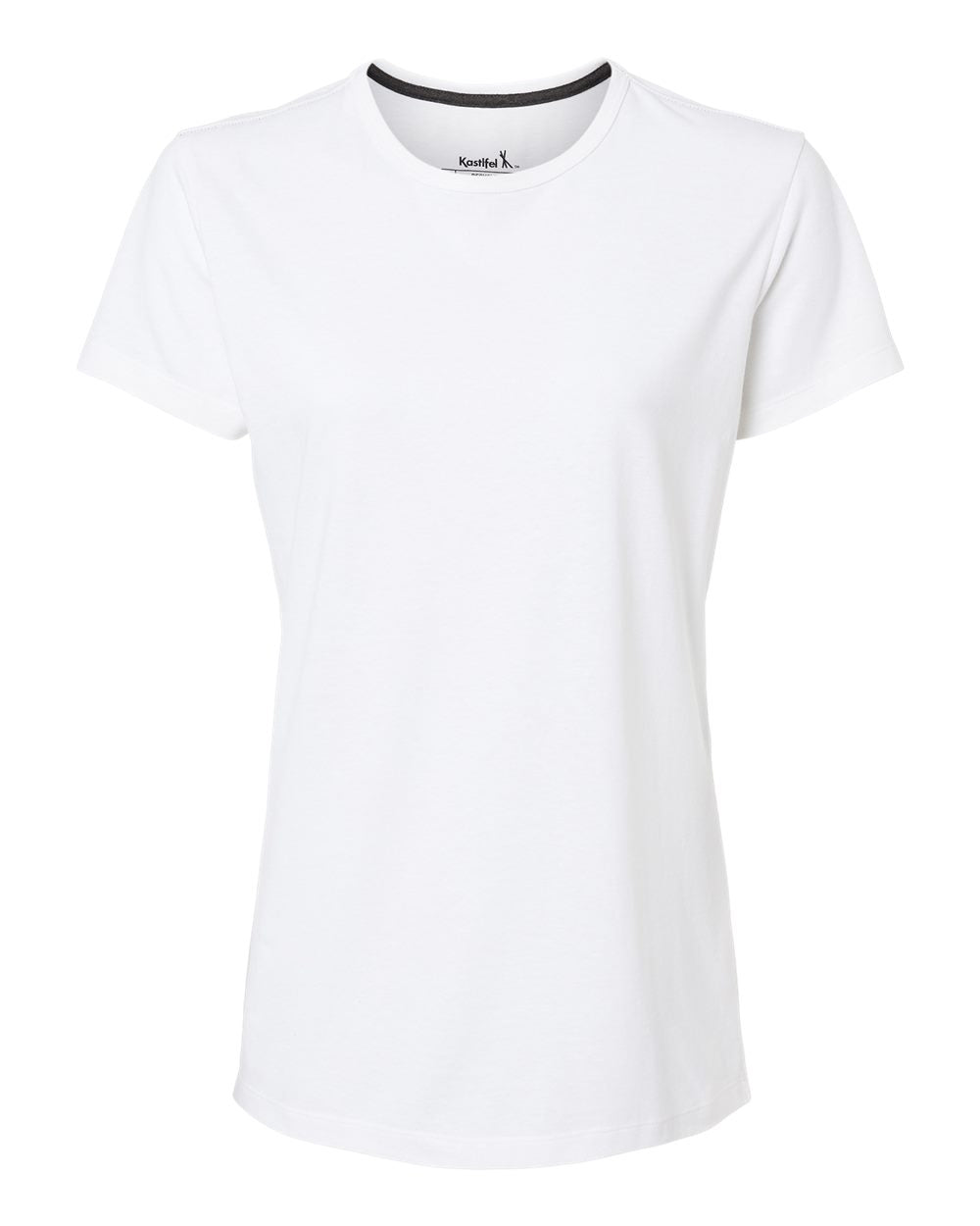Customizable Kastlfel recycledsoft t-shirt women in white