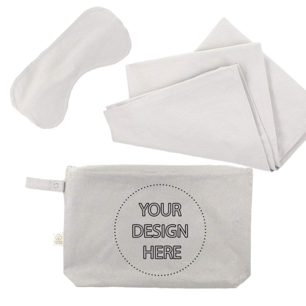 Organic Cotton Travel Kit.