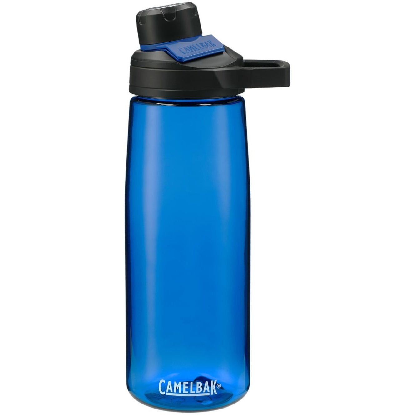 Customizable recycled plastic Camelbak Chute water bottle in blue