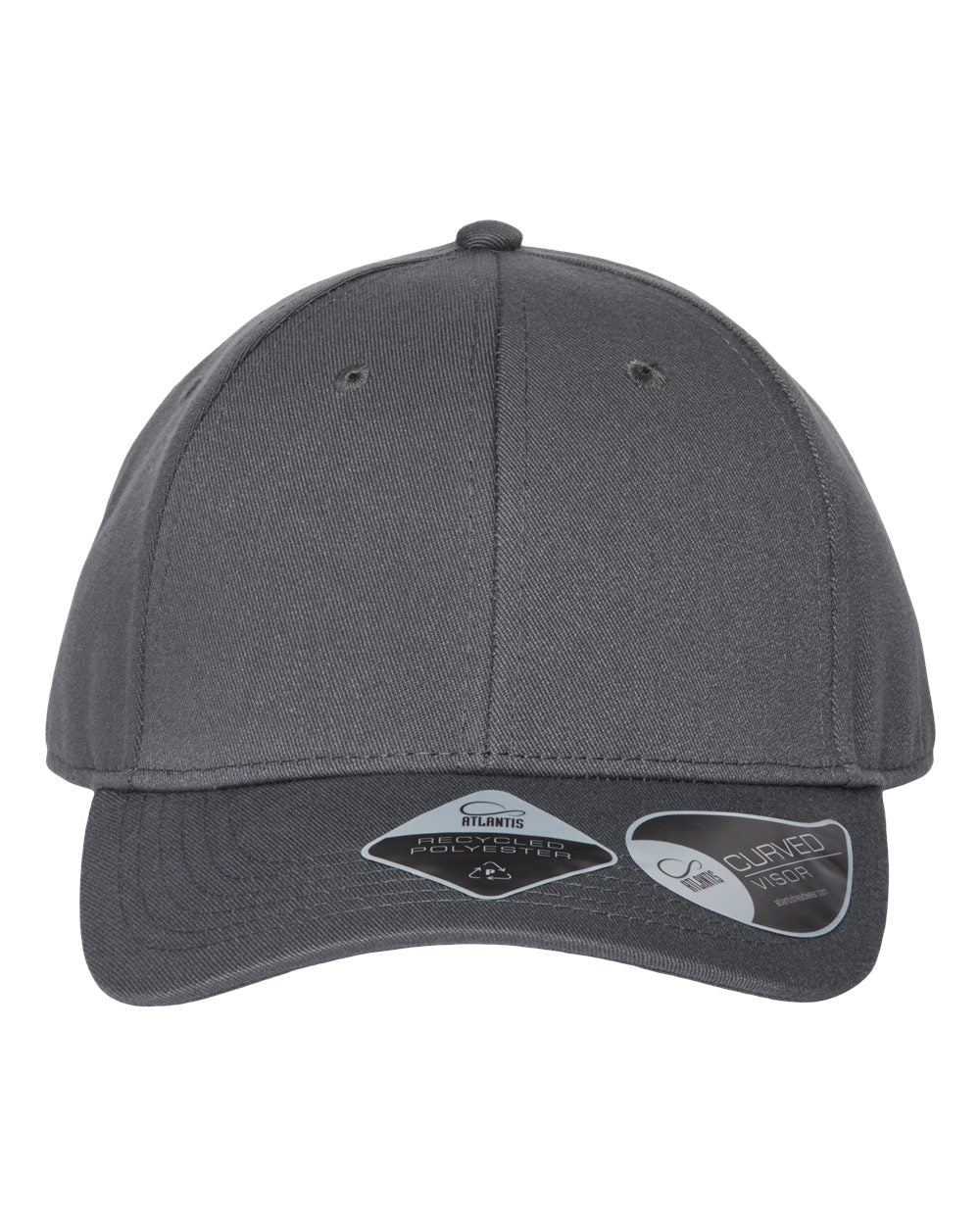 Customizable Atlantis Headwear Structured Joshua Hat in gray.
