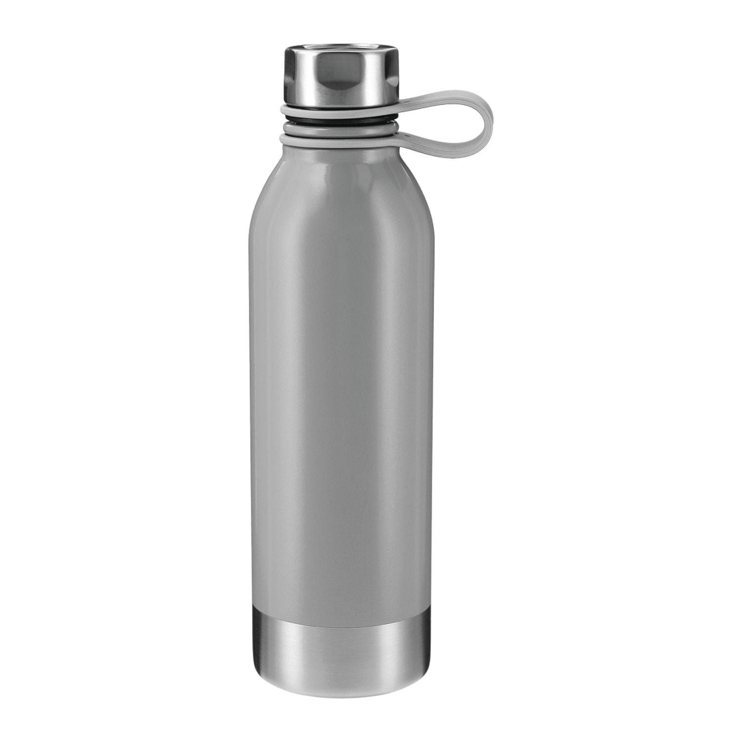 25oz Perth Single-Walled Stainless Steel Sports Water Bottle in gray