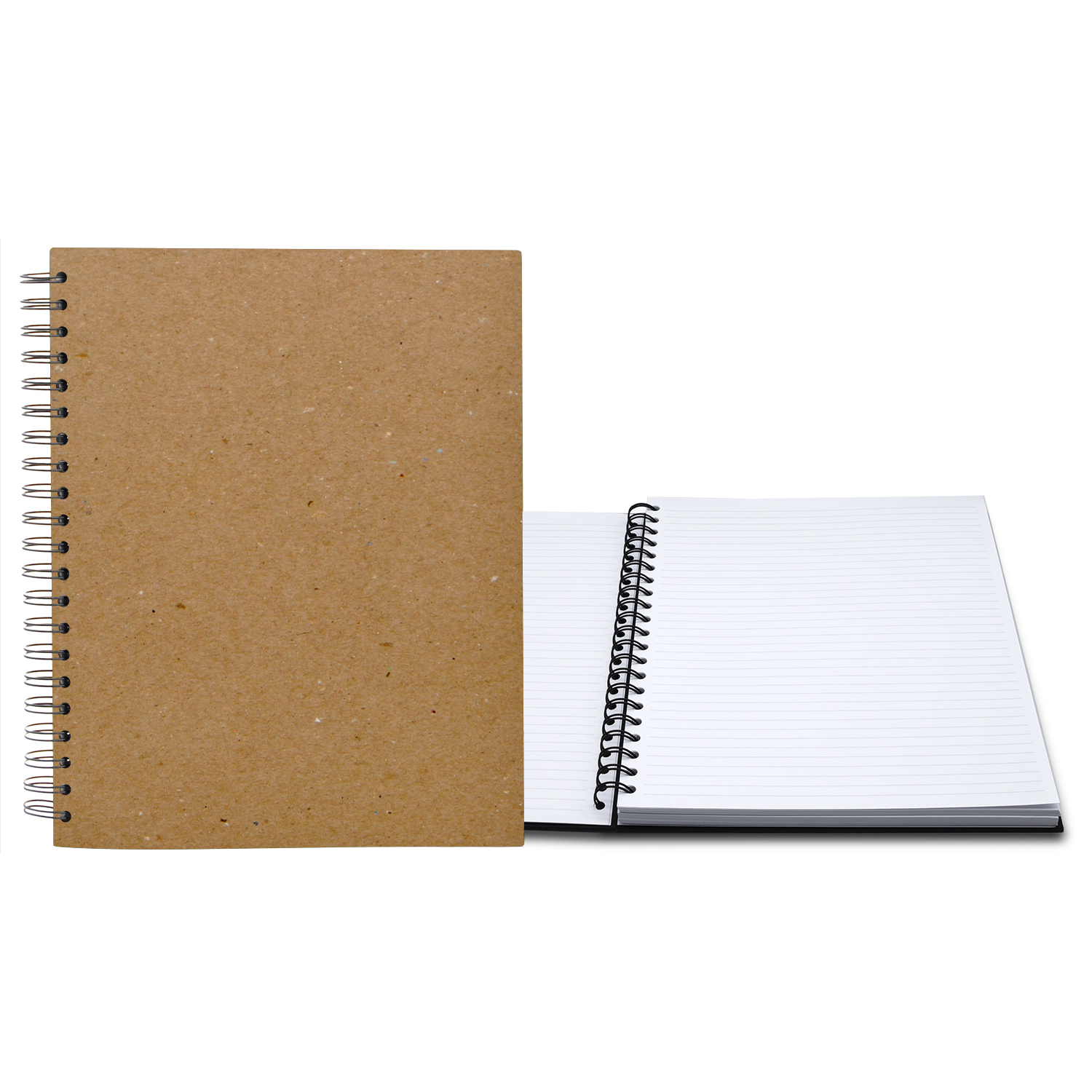 8.5 x 11 Classic Recycled Spiral Notebook - Made in USA