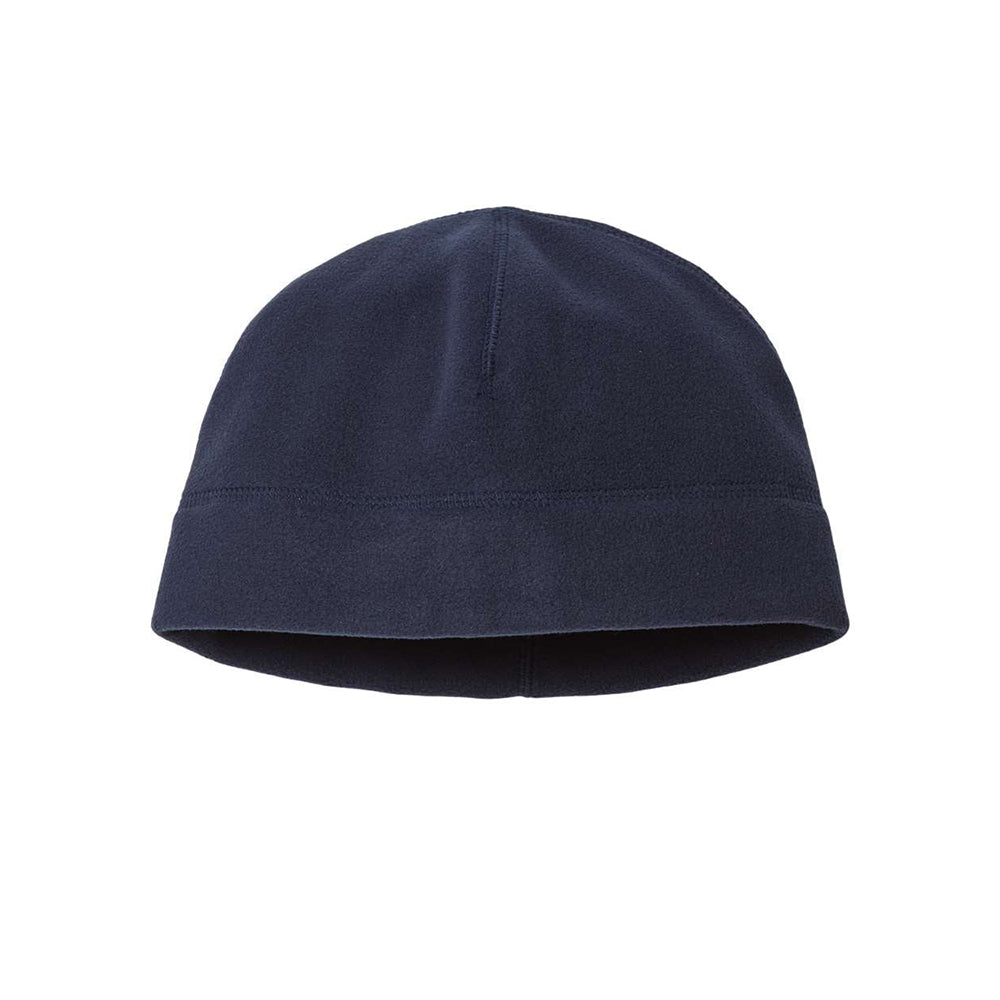 Atlantis Birk Recycled Polyester Fleece Beanie in navy.