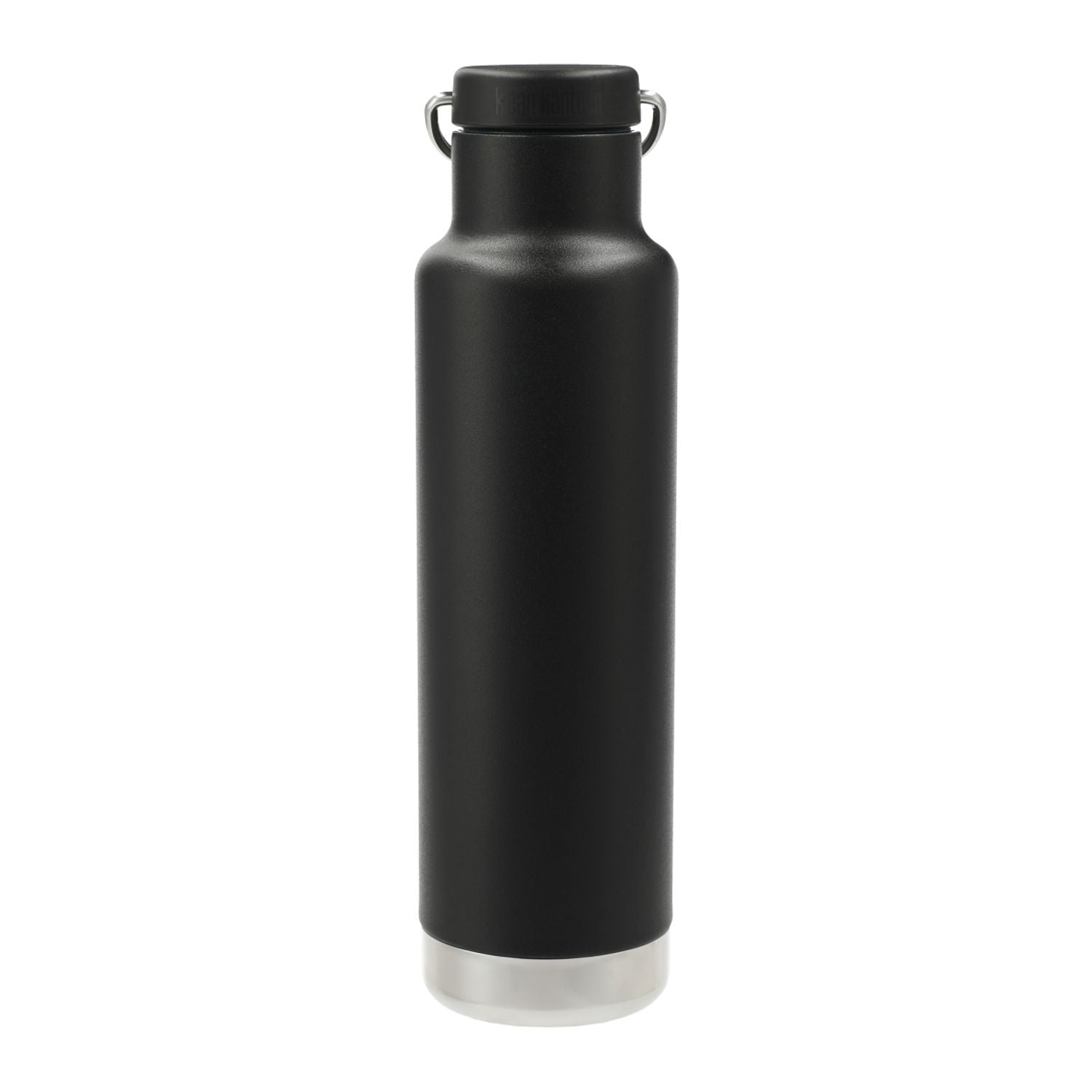 Klean Kanteen 20 oz Eco Insulated Classic With Loop Cap in black
