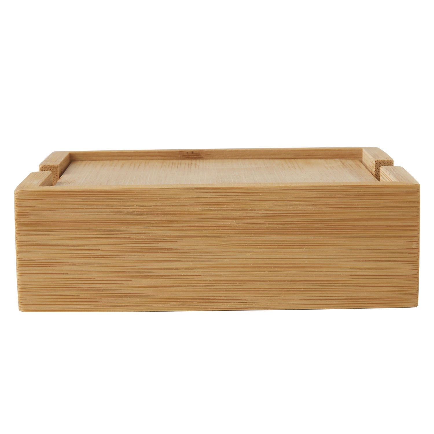 Square Bamboo Coaster Set