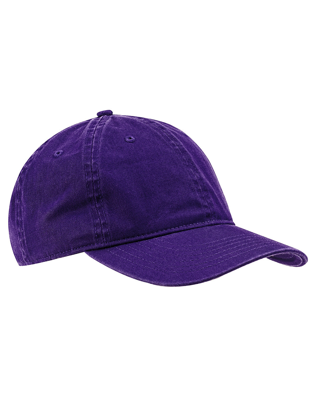Customizable Econscious Organic Cotton Unstructured Baseball Hat in purple