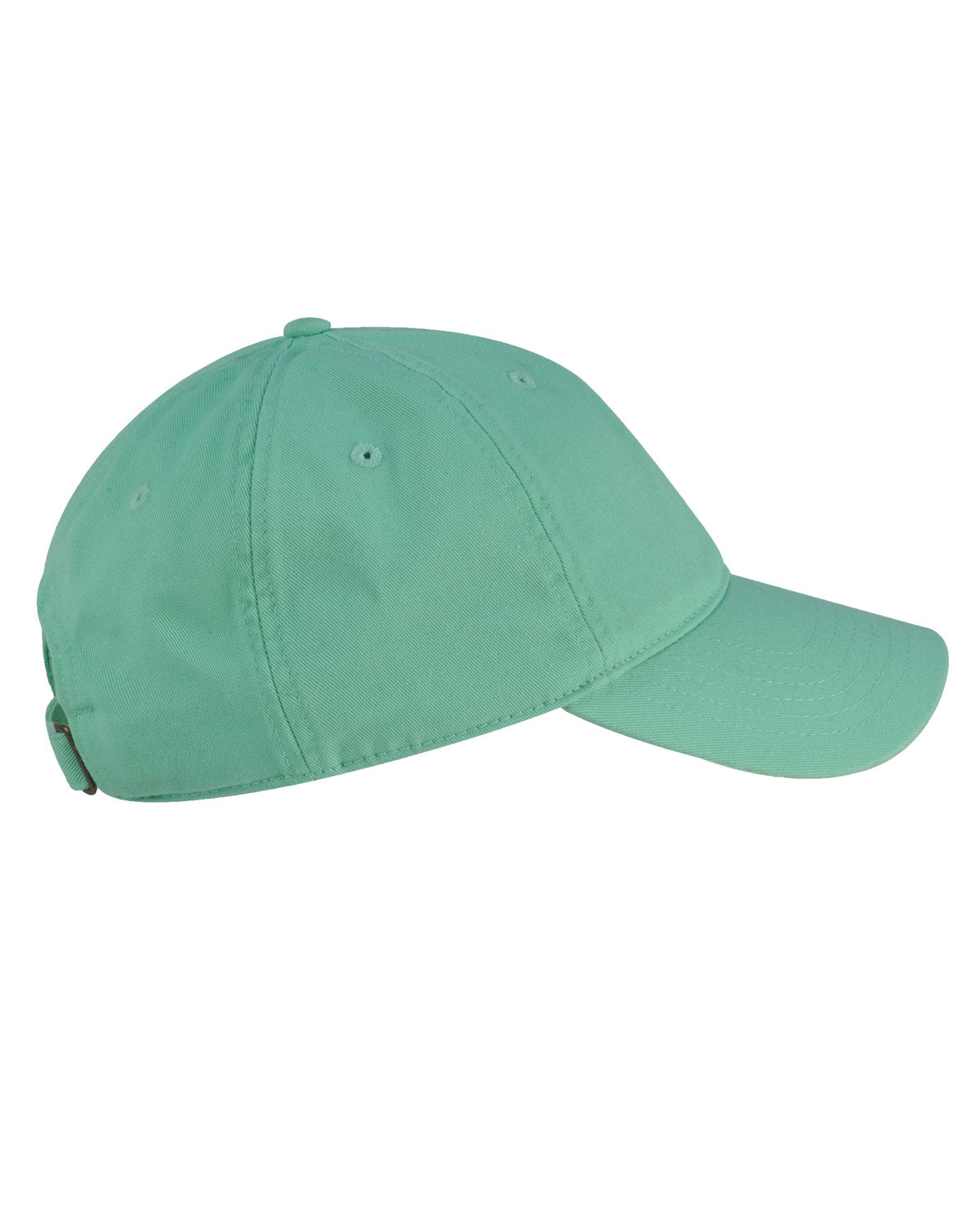 Customizable Econscious Organic Cotton Unstructured Baseball Hat in mint.