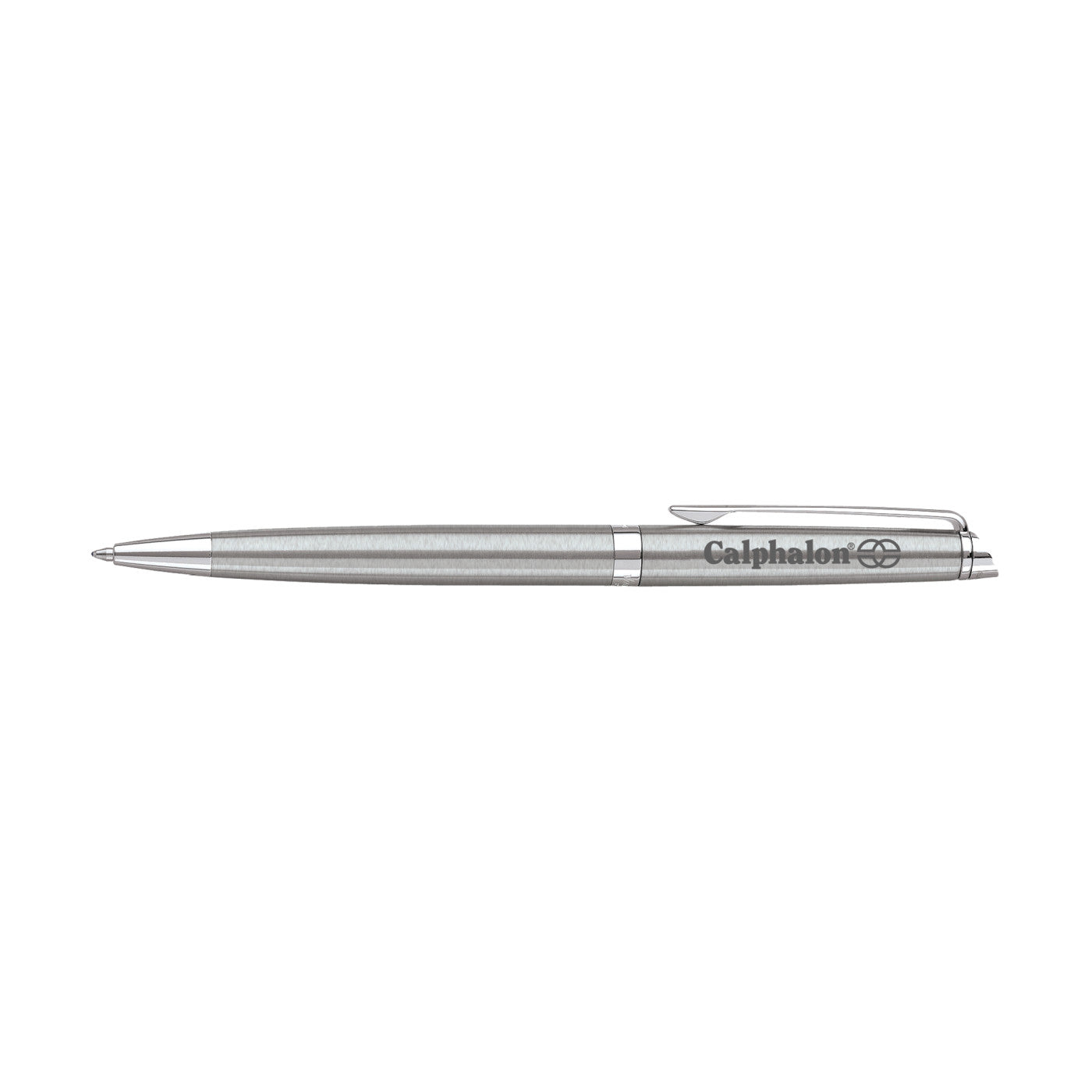 Customized hemisphere waterman stainless steel ballpoint pens.
