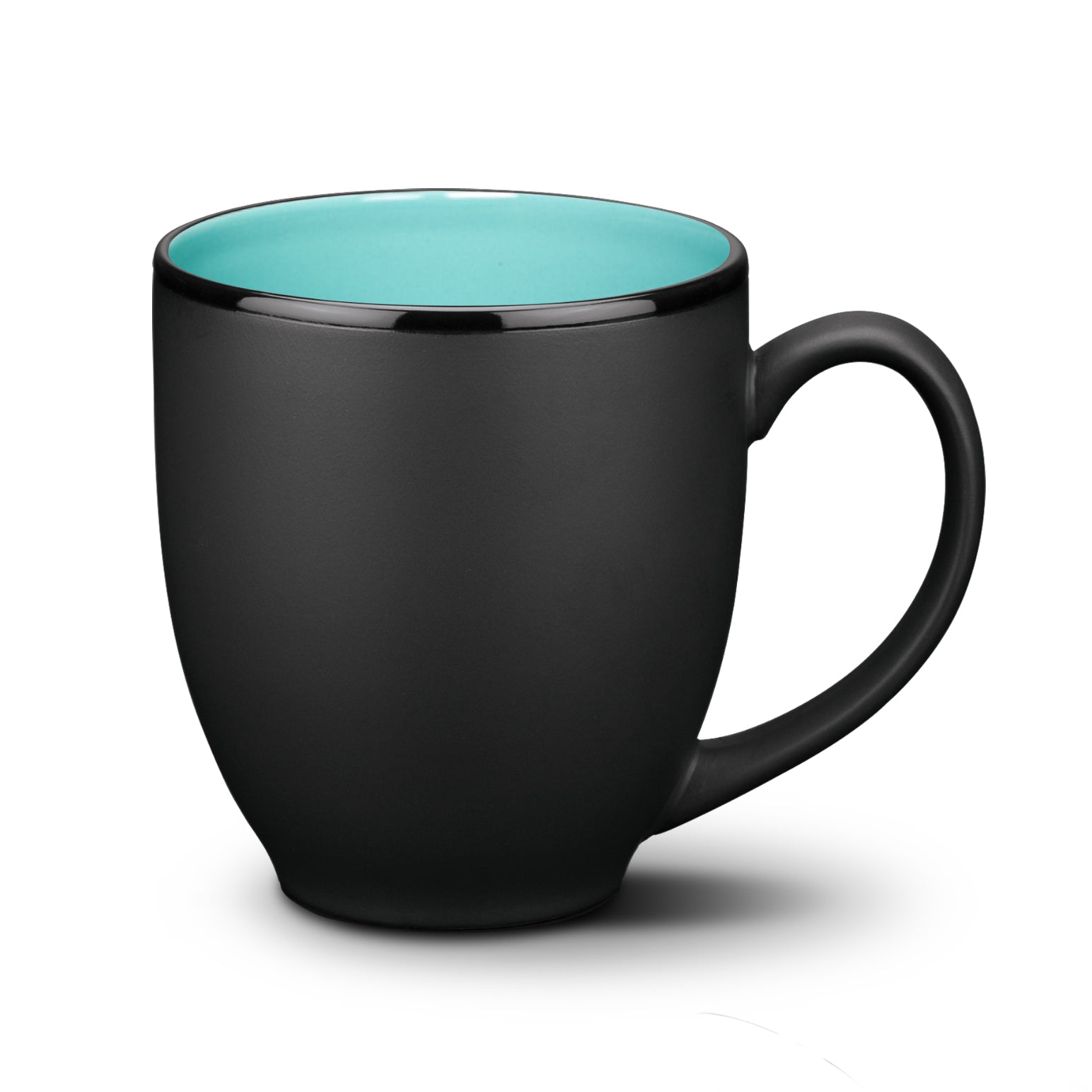 16 oz Dereham Two-tone Mug in aqua.