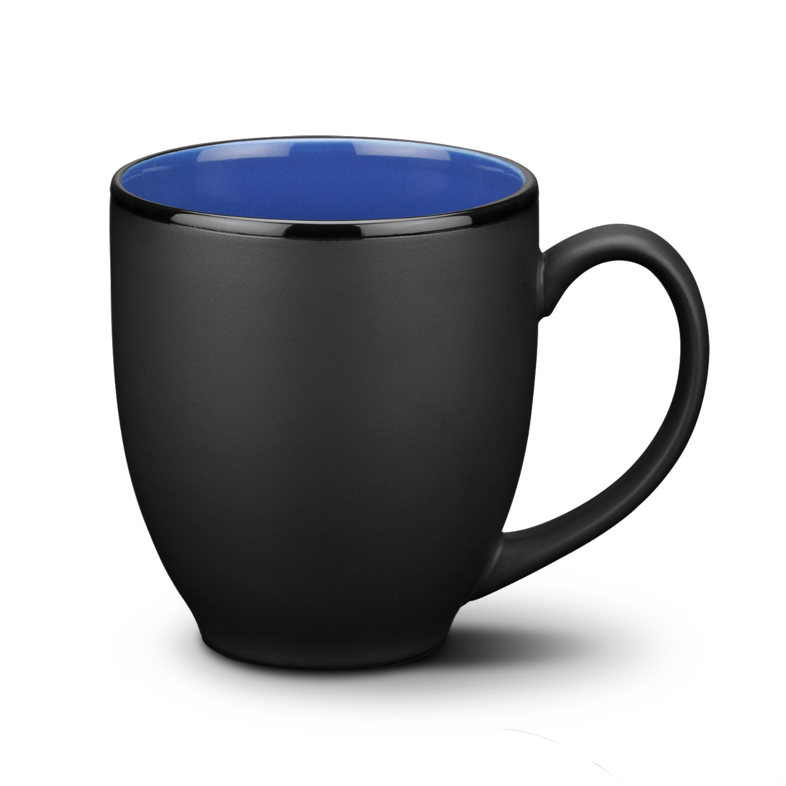 16 oz Dereham Two-tone Mug in ocean blue.