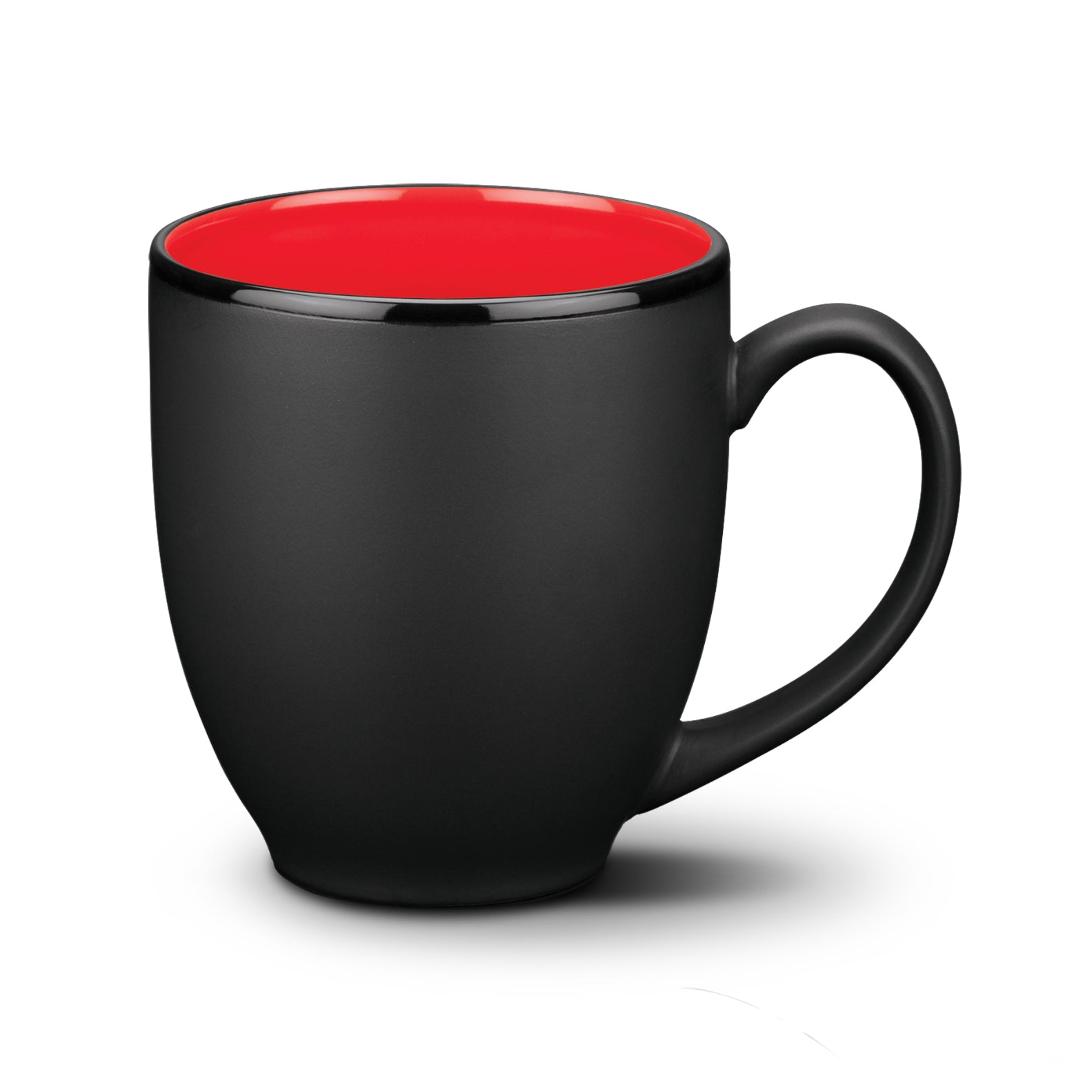 16 oz Dereham Two-tone Mug in red