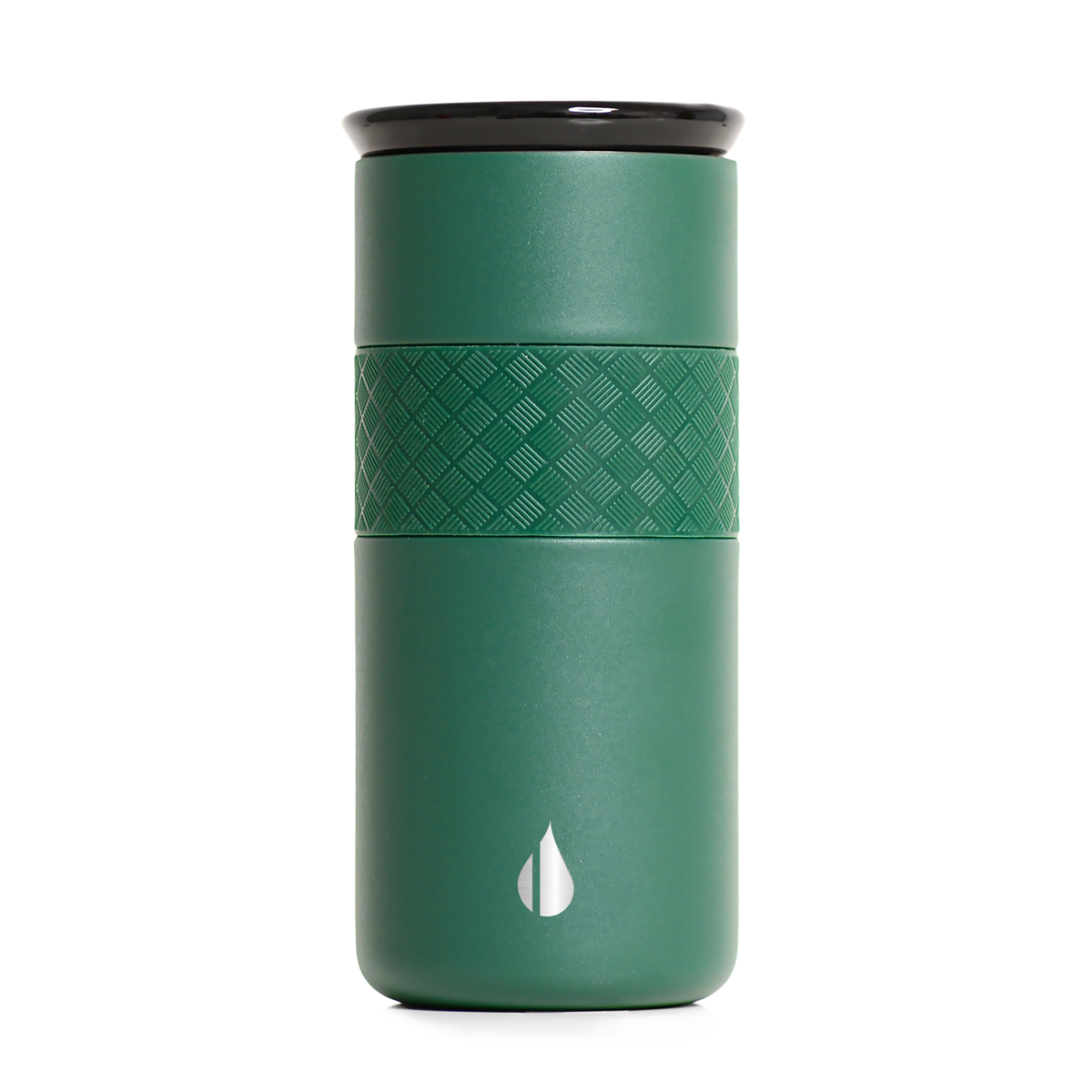 Elemental® 16 oz Artisan Stainless Steel Tumbler with Ceramic Lid in forest green